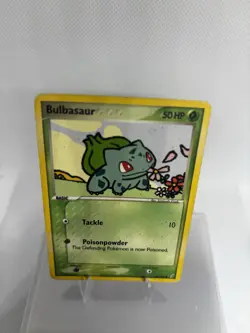 Pokemon TCG Bulbasaur Crystal Guardians 45/100 Light Play Condition - Image 2