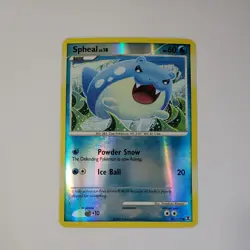 Spheal - Reverse Holo - 82/111 Rising Rivals - Pokemon TCG - 2009 - Image 1