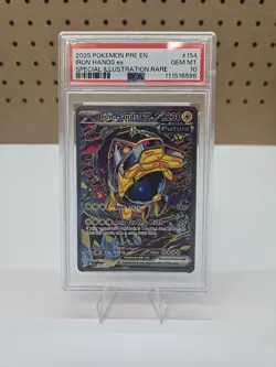 Iron Hands EX 154/131 Prismatic Evolutions SIR Pokemon TCG PSA 10 - Image 1