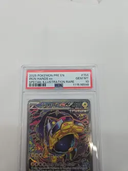Iron Hands EX 154/131 Prismatic Evolutions SIR Pokemon TCG PSA 10 - Image 5