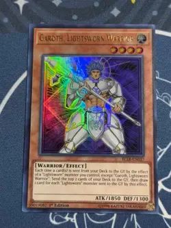 Garoth, Lightsworn Warrior - BLLR-EN037 - Ultra Rare (NM) - Yugioh - Image 1