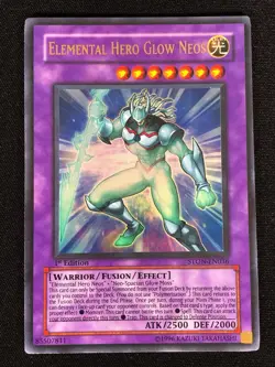 Yugioh Elemental Hero Glow Neos STON-EN036 1st Ultra (LP) - Image 1