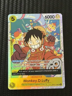 Monkey.D.Luffy OP07-109 500 Years in the Future Foil One Piece TCG - Image 1
