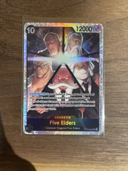 One Piece TCG - Five Elders OP13-082 - Carrying on His Will SR English - Image 1