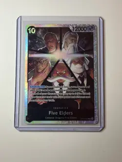 Five Elders OP13-082 Carrying On His Will Foil One Piece CCG - Image 1