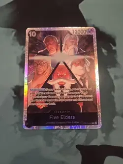 One Piece TCG English OP13-082 Five Elders SR Foil - Image 1