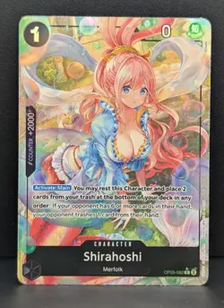 Shirahoshi OP05-082 Alternate Art Premium Booster(PRB-01) One Piece TCG (Nami) - Image 1