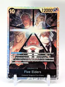 Five Elders OP13-082 SR One Piece TCG English-NM - Image 1