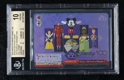 2023 Weiss Schwarz 100 Japanese HND Disney 100 Years Of Wonder BGS 10 PRISTINE - Image 1