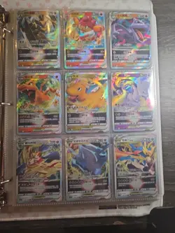 Pokemon Card Lot Binder V/VMAX IR Hits Ex 180 Cards NM Full Art - Image 5