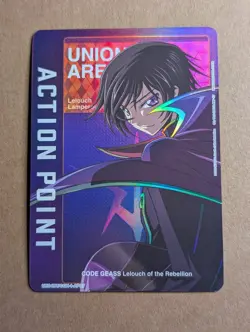 Action Point Card (AP07) (Lelouch Lamperouge) Holofoil Union Arena - Image 1