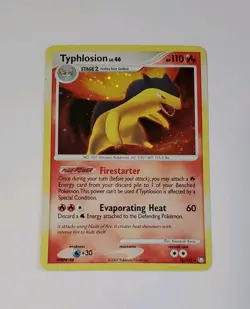 Pokemon Typhlosion TCG Holo Rare Card 16/123 Mysterious Treasures LP+ Condition - Image 1