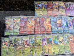 Pokemon Lot Of 120+ Different Ex & V Cards No Duplicates NM - Image 2