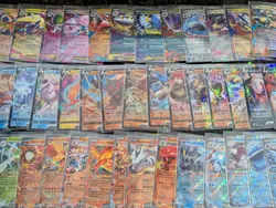 Pokemon Lot Of 120+ Different Ex & V Cards No Duplicates NM - Image 3