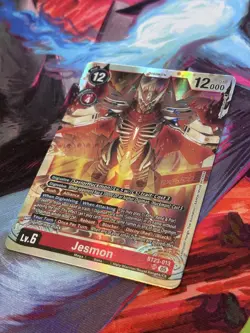 Digimon Card Game Jesmon BT23-013 SR Super Rare BT23 Hackers Slumber - Image 2