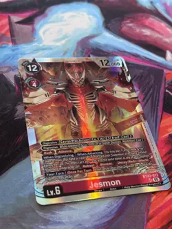 Digimon Card Game Jesmon BT23-013 SR Super Rare BT23 Hackers Slumber - Image 3