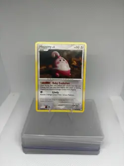 Happiny Mysterious Treasures Regular LP Pokemon TCG Card 52/123 - Image 1