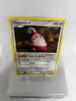 Happiny Mysterious Treasures Regular LP Pokemon TCG Card 52/123 - Image 2