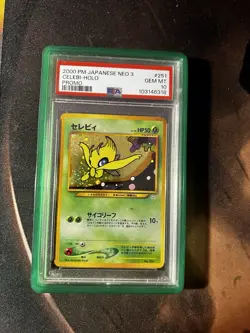 Celebi Promo Holo Japanese Neo 3 #251 PSA 10 Pokemon Card - Image 1