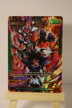 Turles FB08-049 Leader Alternate Art Saiyan's Pride Dragon Ball English Card - Image 1