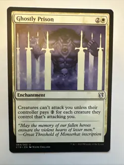~ Ghostly Prison ~ NM ~ Commander: Tarkir: Dragonstorm ~ MTG ~ - Image 3