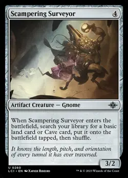 Scampering Surveyor - Foil x1 - The Lost Caverns of Ixalan - NM-Mint, English - - Image 1