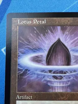 Lotus Petal - Tempest - Magic The Gathering - Vintage 1997 - Image 2