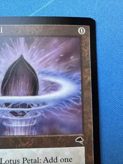 Lotus Petal - Tempest - Magic The Gathering - Vintage 1997 - Image 3