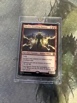 MTG Electro, Assaulting Battery - Marvel's Spider-Man (SPM) #76 MTG - Image 3