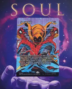 Saw In Half (Borderless) Marvel Universe Eternal-Legal Regular NM MTG - Image 1