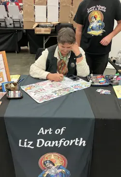 MTG M:tG SIXTH EDITION Mind Warp FOIL - SIGNED by Liz Danforth! - Image 2