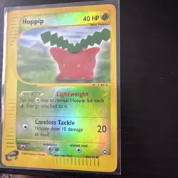 Pokemon TCG Hoppip 83/147 Aquapolis Reverse Holo Common - Image 2