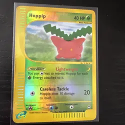 Pokemon TCG Hoppip 83/147 Aquapolis Reverse Holo Common - Image 3