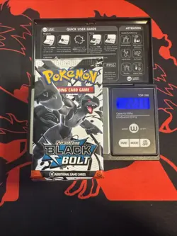 22.71g Heavy - Pokemon TCG S&V - Black Bolt Booster Pack! Semi GOD U - Image 1