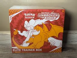 Pokemon TCG Sun & Moon Unbroken Bonds Elite Trainer Box Sealed ETB Charizard - Image 1