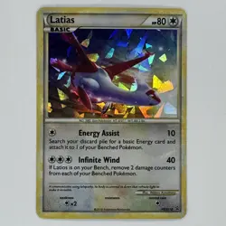 Latias HGSS10 Pokemon Black Star Promo Holo (LP - Lightly Played EXCELLENT) - Image 1