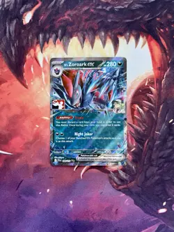 N’s Zoroark Ex 098/159 Play Stamp Prize Pack Series 7 Pokemon Card Promo NM ✨ - Image 2