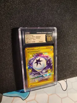 CGC 10 PRISTINE SPIKE ENERGY 132/100 2025 POKEMON JPN BATTLE PARTNERS UR HOLO - Image 2