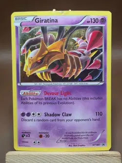 HP/DMG Giratina Holo XY184 - Black Star Promo Pokemon - Image 1