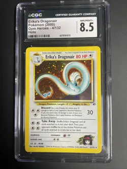 2000 Pokemon Erika's Dragonair #4/132 English CGC 8.5 Holo - Image 1