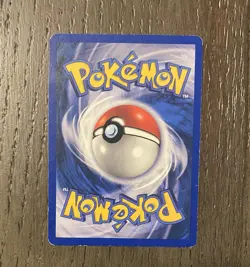 Pokemon TCG Haunter Base Set 29/102 Shadowless Error Ink swirls NM Rare - Image 3