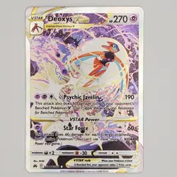 Deoxys VSTAR GG46/GG70 Crown Zenith: Galarian Gallery Holo Pokemon TCG NM - Image 1