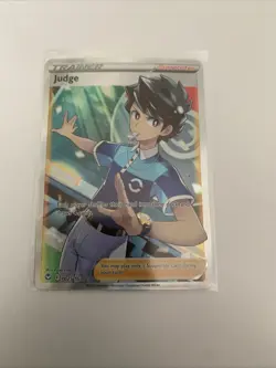 Pokemon Judge - TG25/TG30 - Ultra Rare - Silver Tempest Trainer Gallery NM-Mint - Image 1