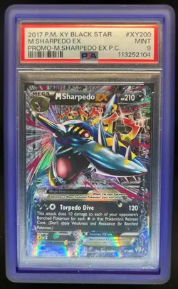 2013-17 Pokemon XY Promos Mega Sharpedo #XY200 PSA 9 - Image 1