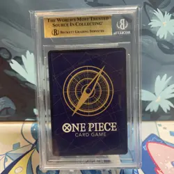One Piece Issho | OP03-078 | Japanese | SR Alt Art | BGS 10 - Image 2