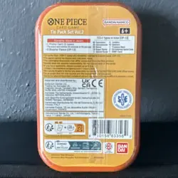 One Piece CCG Ace Character Deck Card Game Sealed Tin Collectible Trading Deck - Image 2