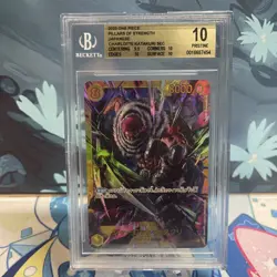 One Piece Charlotte Katakuri | OP03-123 | Japanese | SEC | BGS 10 - Image 1