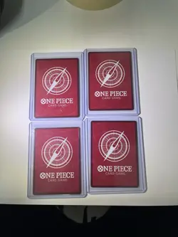 One Piece TCG English Foil Leaders Lot - Image 2