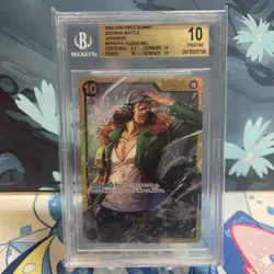 One Piece Kuzan Aokiji | OP02-121 | Japanese | SEC | BGS 10 - Image 1