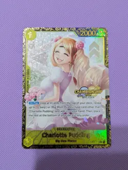 One Piece 2024 Charlotte Pudding Championship OP03-112 - Image 1